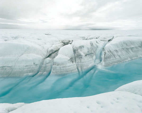 Olaf Otto Becker, RIVER 1, 07/2007, POSITION 9 69°41’14’’N, 49°51’17’’W, ALTITUDE 750M, 2007
