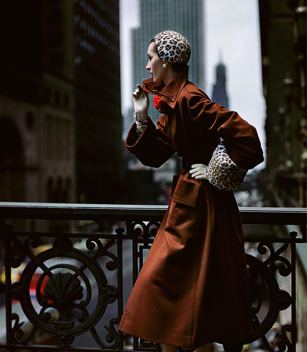 Norman Parkinson, Your Best Buy in a Coat, New York, for Glamour magazine, 1949