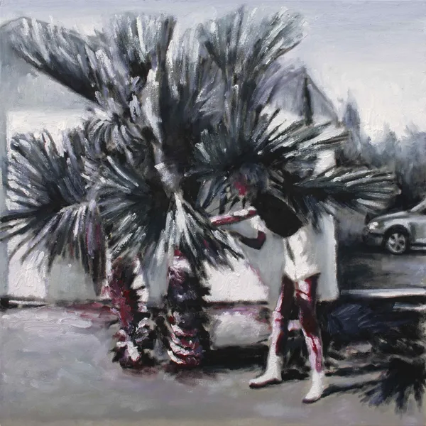 Tomás Bravo Seguimos Igual Que Siempre, 2026 Oil on canvas 70 x 70 cm