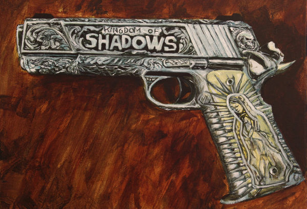 Johans Peñaloza Inmaculadx 3.0, 2022 Acrylic on canvas 30 x 40 cm