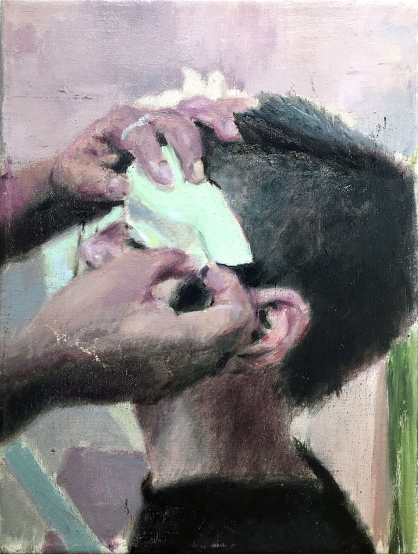 Diego Romo Allfen, 2017 Oil on canvas 40 x 30 cm