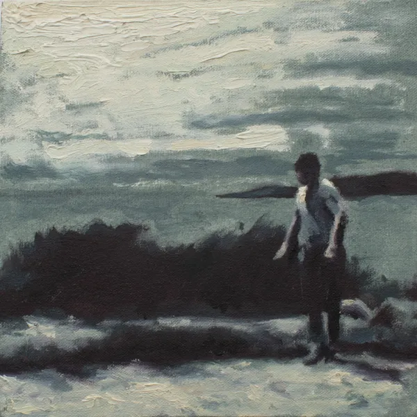 Tomás Bravo Padre Nuestro, 2025 Oil on canvas 25 x 25 cm
