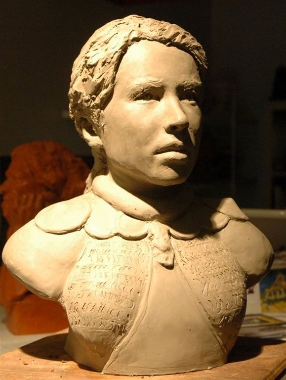 Zoulikha Bouabdellah, Auto Portrait or la Pucelle, 2008