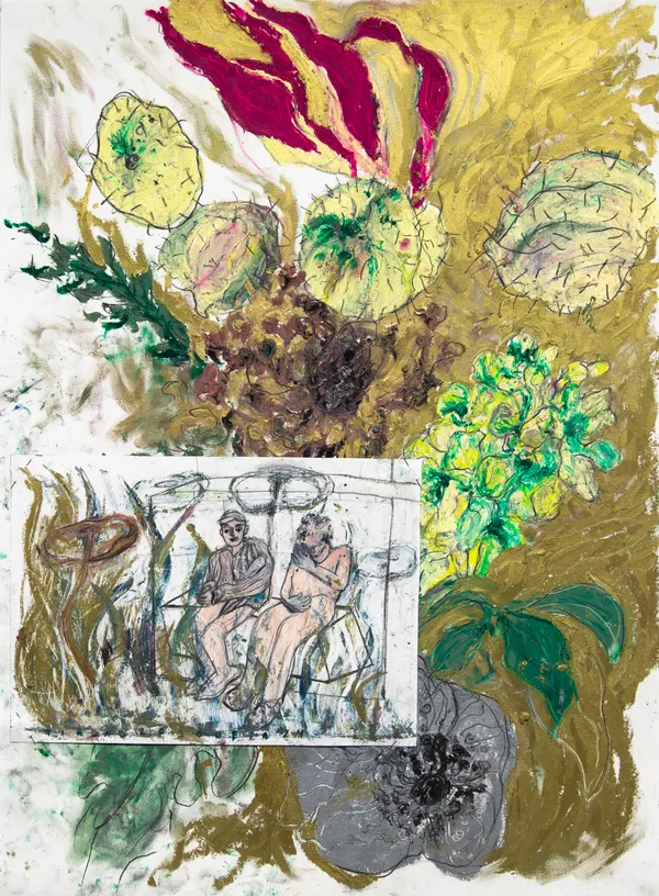 Tirdad Hashemi and Soufia Erfanian, The sun kissed us until it burned. We drank, we laughed, like wildflowers. Those nights in Marseille... like a flame. Oh like a flame, 2024