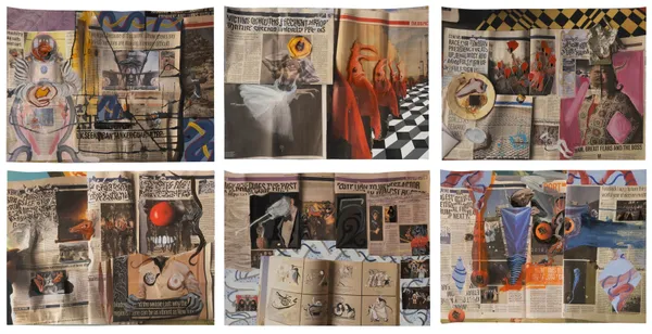 Ramin Haerizadeh, Rokni Haerizadeh and Hesam Rahmanian, Life isn’t too big a deal and shouldn’t be painted as such, 2019