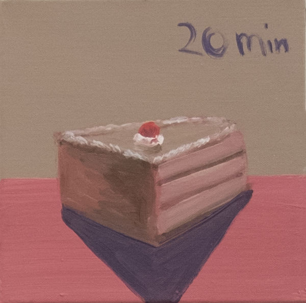 Hesam Rahmanian, Piece of Cake (20 minutes deadline), 2018