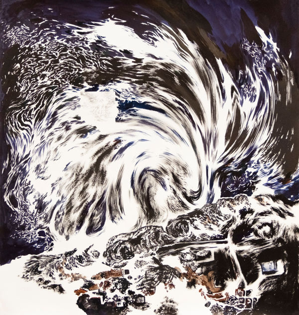 Abdelkader Benchamma, Book of Miracles - Vanishing Trees, 2019