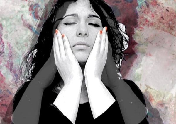 Zoulikha Bouabdellah, Black and White Eye #2, 2008