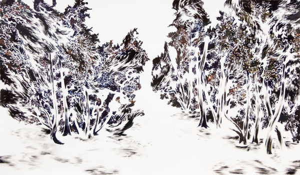 Abdelkader Benchamma, Book of Miracles - Five Trees Five Hands, 2019