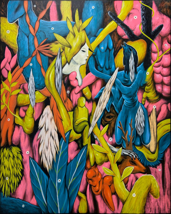 Rodel Tapaya, Wild Woodlands, 2022