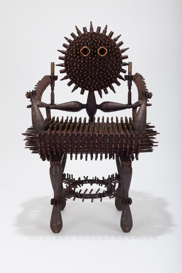 Goncalo Mabunda, Throne: waiting doesn't mean agreeing, 2021