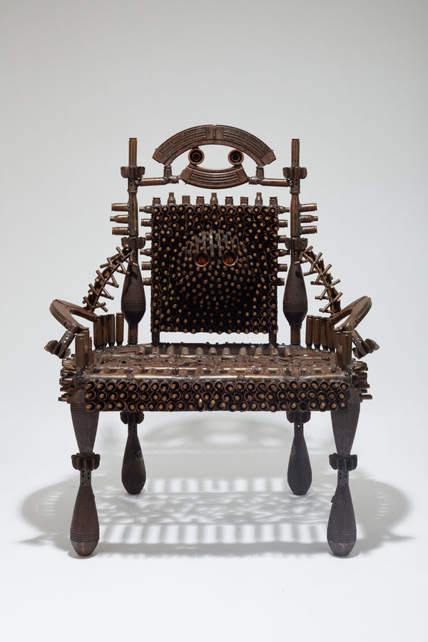 Goncalo Mabunda, The Cosmetic Throne , 2020