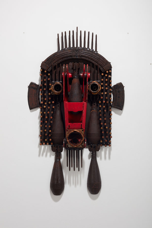 Goncalo Mabunda, The Obsessed with Numbers, 2020