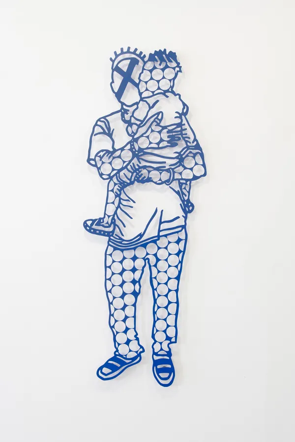 Boris Nzebo, Survivors (self portrait) 2, 2018