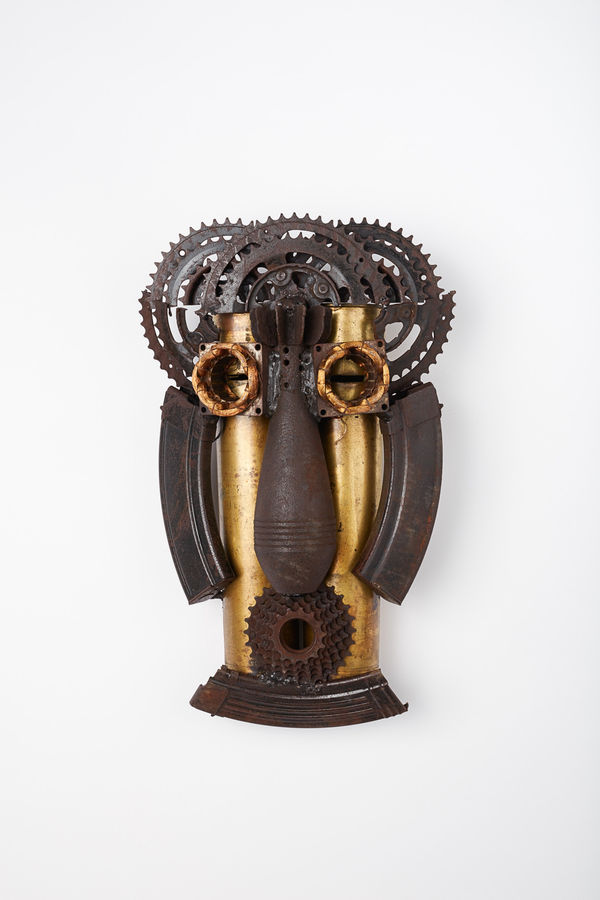 Goncalo Mabunda, Untitled (mask), 2017