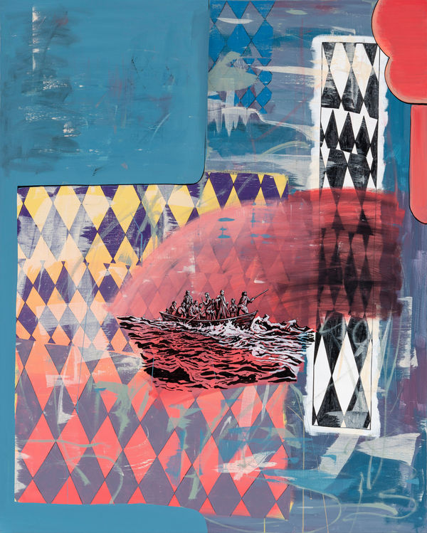 Jeongsu Woo, Man on the Water, 2019