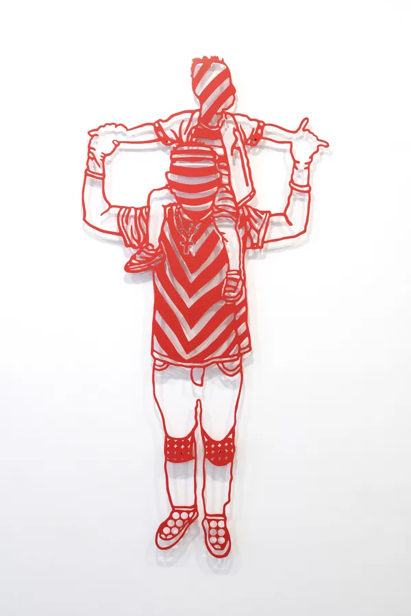 Boris Nzebo, Survivors (self portrait) 1, 2018