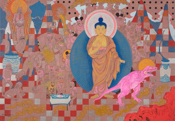 Baatarzorig Batjargal, Buddha's Garden, 2017