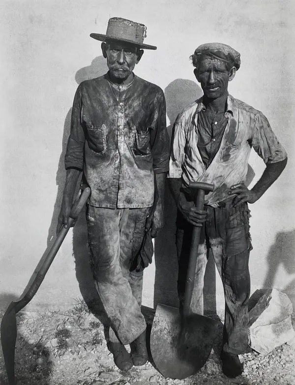 Walker Evans, Dock Workers, Havana, 1932, From the Full Walker Evans: Selected Photographs Portfolio, 1974