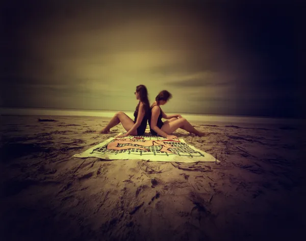 Willie Anne Wright, Sandbrige, Virginia: Susan and Ann, 1979