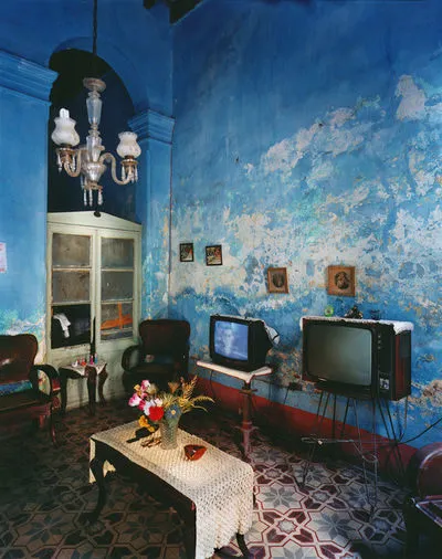 Andrew Moore, Salon Azul, Havana, Cuba, 1999
