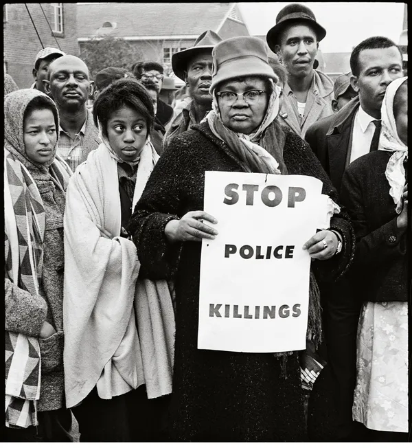 Steve Schapiro, Stop Police Killings, Selma, 1965