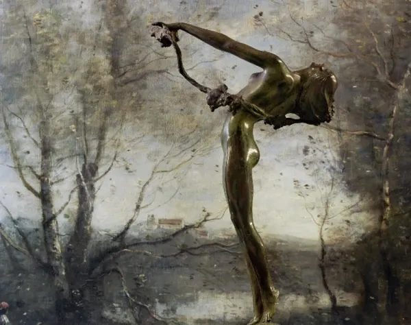 Abelardo Morell, Fishmuch/Corot, Yale University Art Gallery, 2009