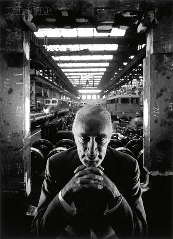 Arnold Newman, Alfred Krupp, Essen Germany, 1963
