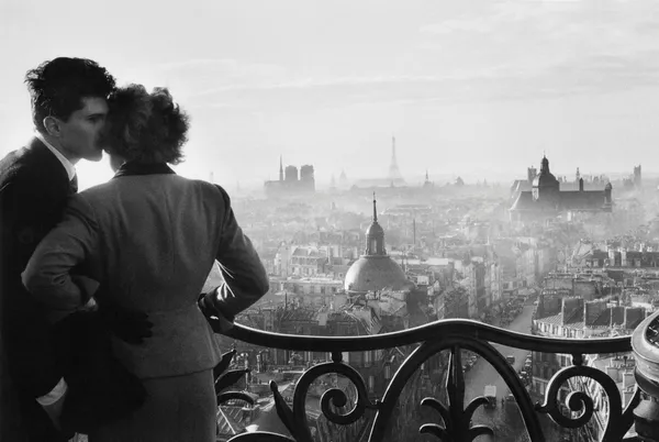 Willy Ronis, Les Amoureux de La Bastille, 1957