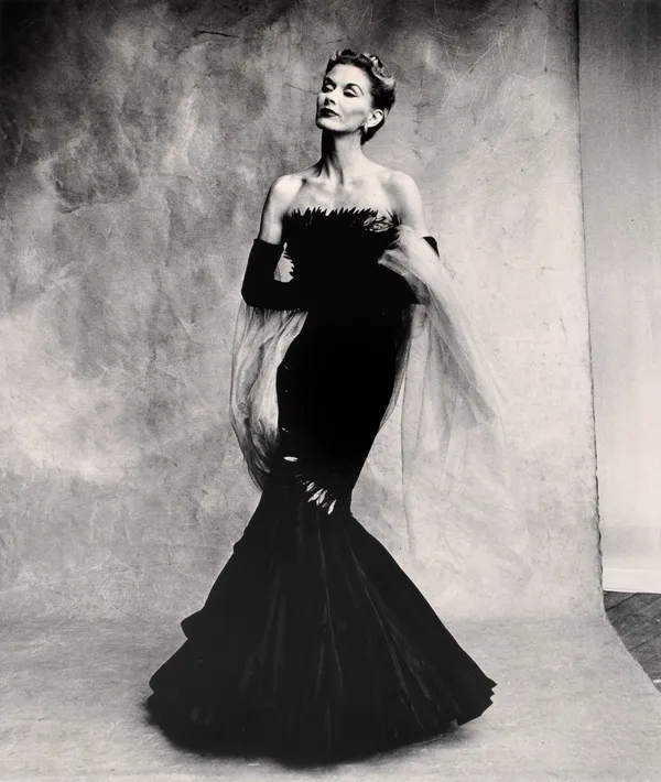 Irving Penn, Mermaid Dress (Rochas), Lisa Fonssagrives-Penn, 1950