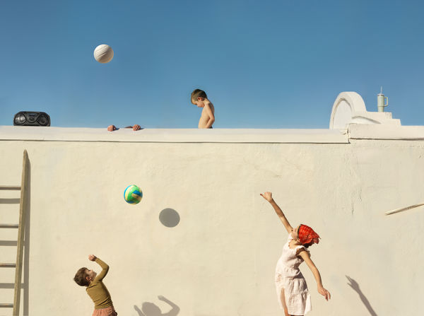 Julie Blackmon, Moonball, 2025
