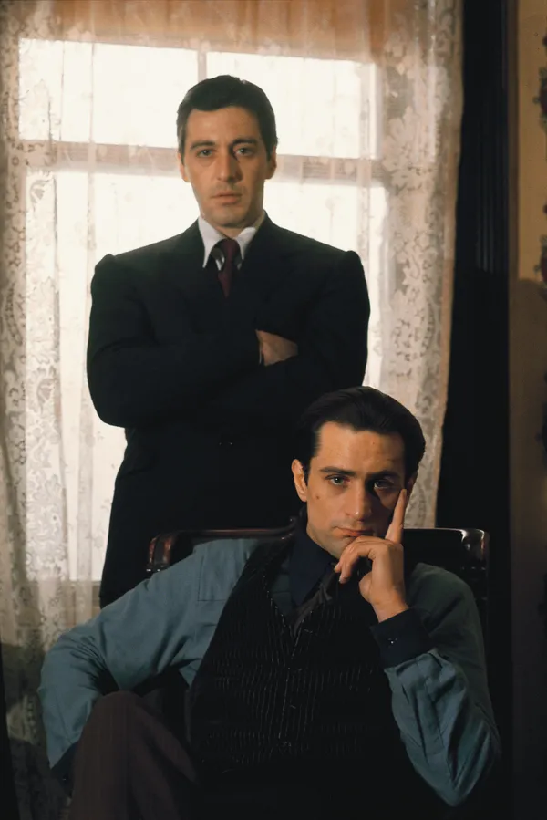 Steve Schapiro, Pacino and DeNiro, Godfather II, 1973