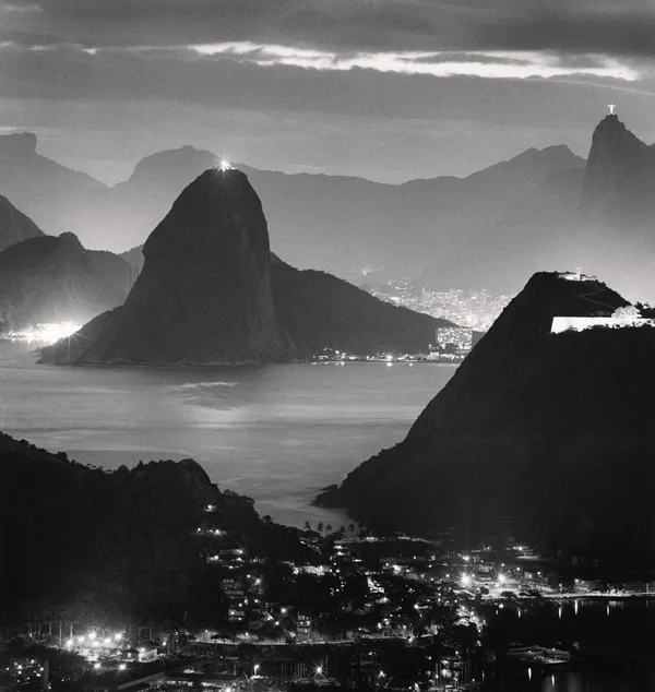 Michael Kenna, Night Lights, Rio de Janiero, Brazil, 2009