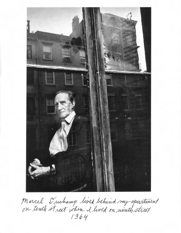 Duane Michals, Marcel Duchamp, 1964