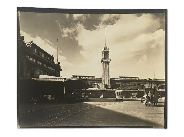 Berenice Abbott MIDDLE WEST SIDE: Ferry: West 23rd Street, Manhattan; December 23, 1935 SOLD