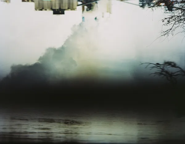 Ansley West Rivers, Rayonier Pulp Mill on the Altamaha River, Jesup, Georgia, 2014