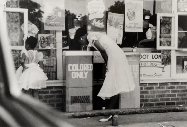 Gordon Parks, Drinking Fountains, Mobile, Alabama, 1956