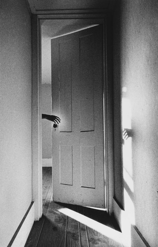 Ralph Gibson Hand through Door, from The Somnambulist, 1969