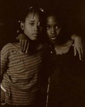 Carrie Mae Weems, Jessica and Zakia, from the series "May Days Long Forgotten", 2003