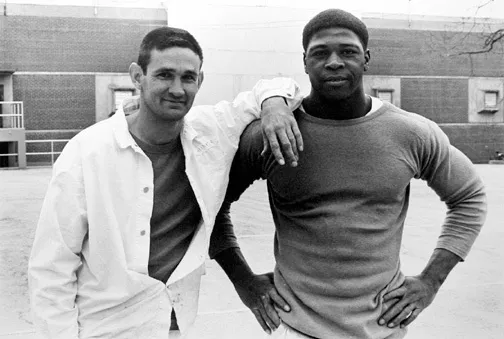 Danny Lyon, Prison Series (2 Friendly Men Smiling), 1968