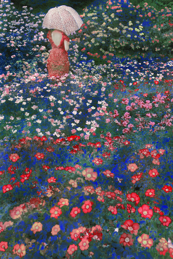 Erik Madigan Heck Umbrella, The Garden, 2020