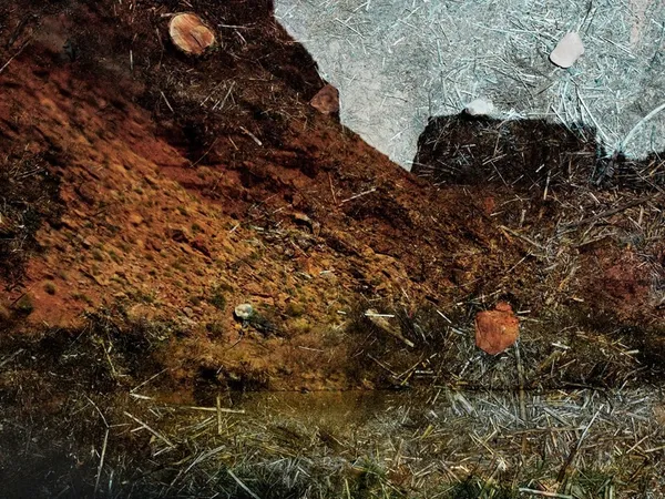 Abelardo Morell, Tent-Camera Image On Ground The Colorado River Looking Northwest. Moab, Utah, 2011