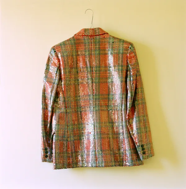 Jeannette Montgomery Barron, Plaid Sequin Jacket, 2006