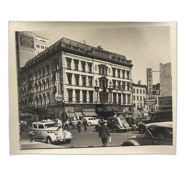 Berenice Abbott MIDDLE WEST SIDE: Grand Opera House, Northwest corner, West 23rd Street and Eighth Avenue, Manhattan, Sept 3, 1937 SOLD