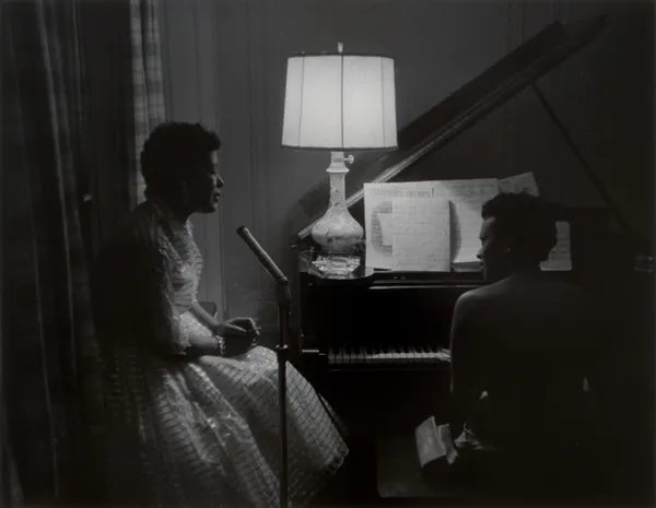 Roy DeCarava, Billie Holiday and Hazel Scott, 1957