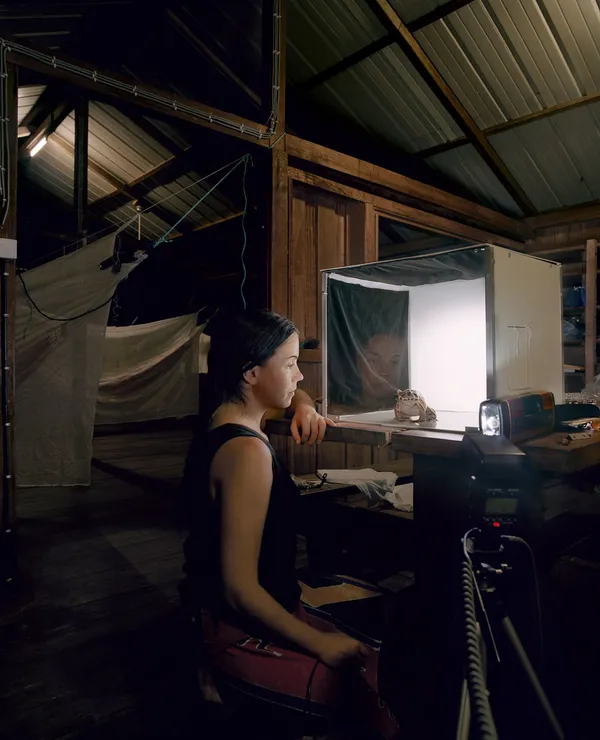 Sanna Kannisto, Untitled (Self-Portrait), 2000