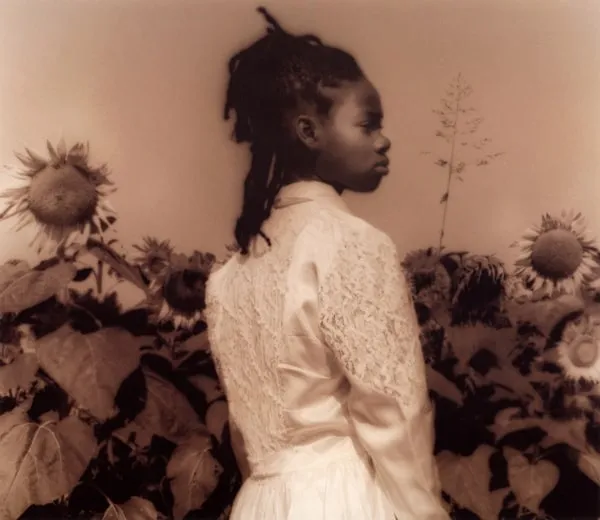 Jack Spencer, Girl in Sunflowers, Como, MS, 1996