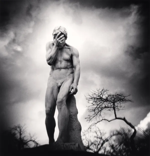 Michael Kenna, Vidal's Cain, Tuileries Gardens, Paris, France, 2010