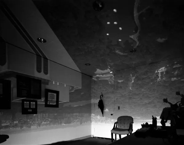 Abelardo Morell, Camera Obscura Image of Central Park Looking Northwest in Office, 1999