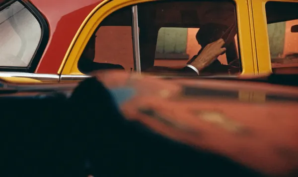 Saul Leiter, Taxi, New York, 1957